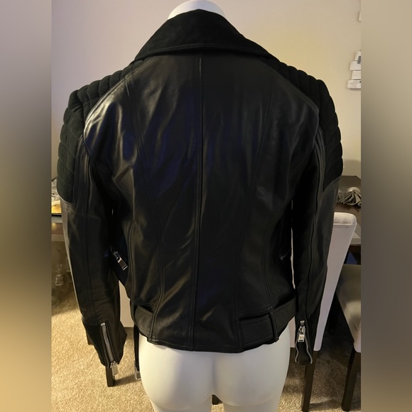 Artelier by Nicole Miller 100 % buttery soft Genuine Leather Jacket .NWOT size S - Picture 8 of 16